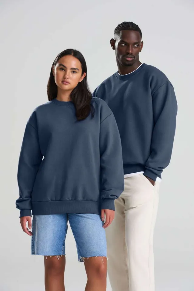 Just Hoods Signature Heavyweight pulóver (JH123), modellen
