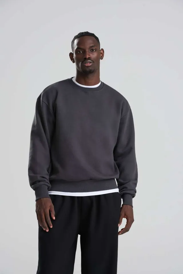Just Hoods Signature Heavyweight pulóver (JH123), modellen