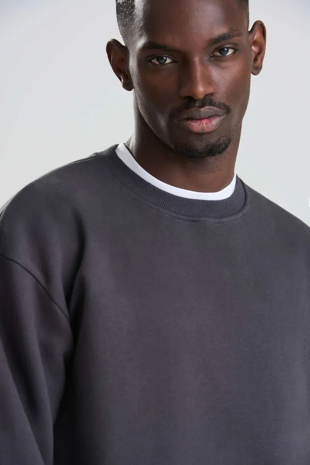 Just Hoods Signature Heavyweight pulóver (JH123), modellen