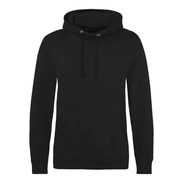 Just Hoods Utcai kapucnis pulóver (JH020), Mélyfekete színben