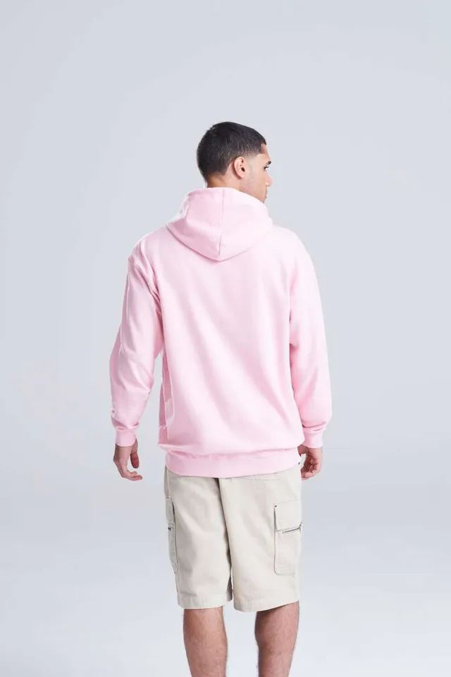 Just Hoods Varsity kapucnis pulóver (jh003), modellen