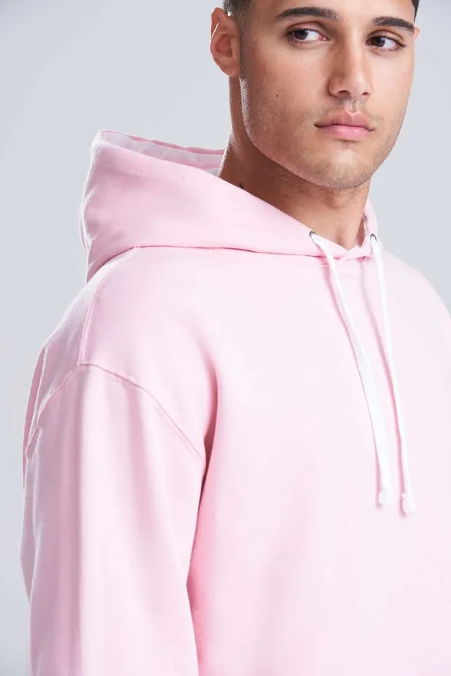 Just Hoods Varsity kapucnis pulóver (jh003), modellen