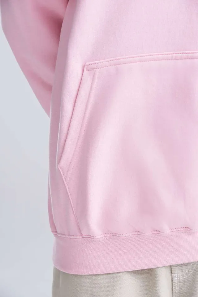 Just Hoods Varsity kapucnis pulóver (jh003), modellen