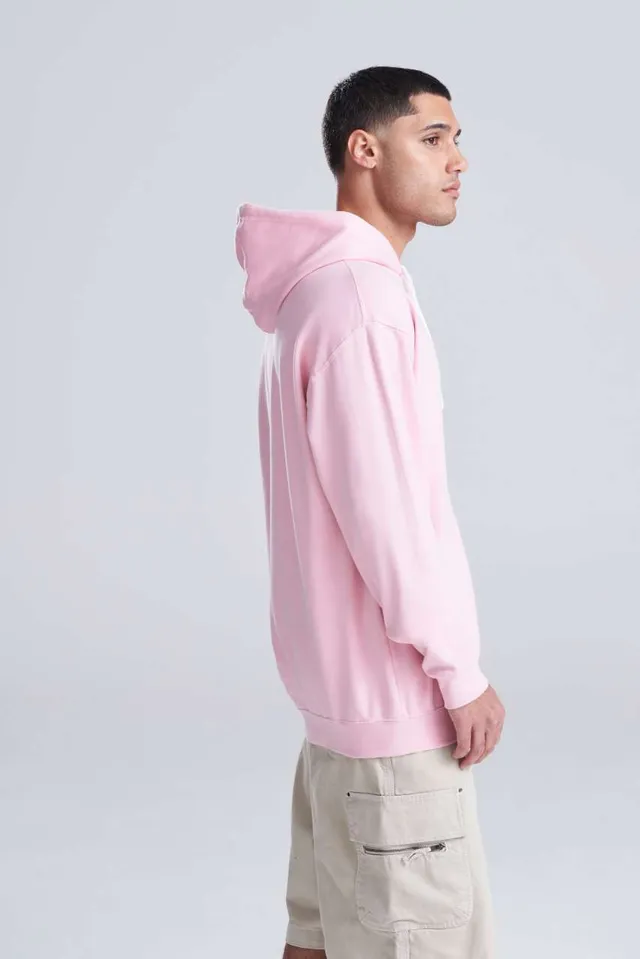 Just Hoods Varsity kapucnis pulóver (jh003), modellen