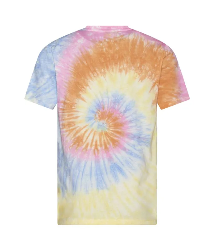 Just Ts Batikolt póló (JT022), Tie-Dye Swirl (több színű) színben