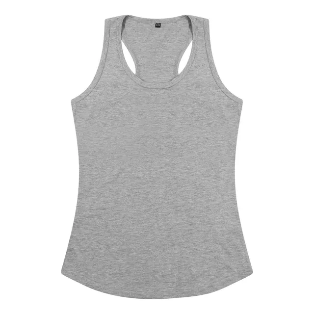 Just Ts női Tri-Blend trikó (JT015), modellen