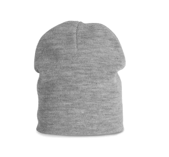 K-UP kötött sapka (KP549), Alloy Grey Heather (szürke) színben