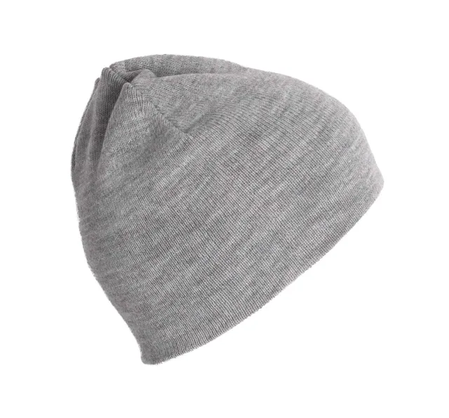 K-UP kötött sapka (KP549), Alloy Grey Heather (szürke) színben