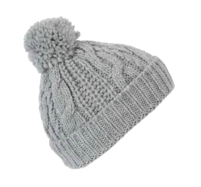 K-UP kötött sapka (KP550), Alloy Grey Heather (szürke) színben