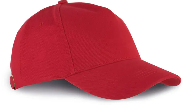 K-UP Oekotex tanúsítvánnyal rendelkező 5 paneles sapka (KP133), modellen