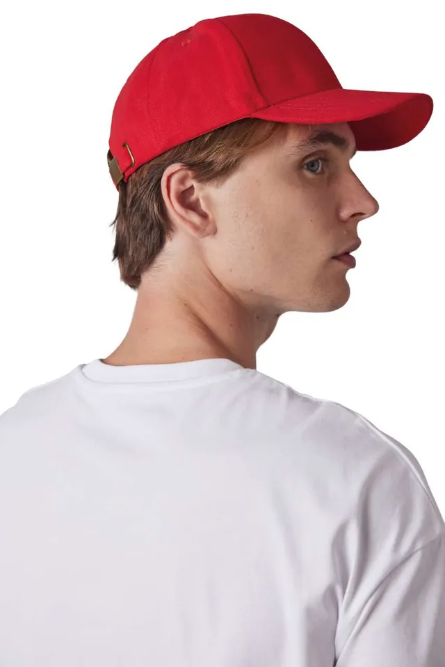 K-UP Oekotex tanúsítvánnyal rendelkező 6 paneles sapka (KP108), modellen