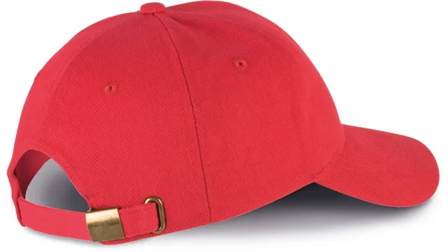 K-UP Oekotex tanúsítvánnyal rendelkező 6 paneles sapka (KP108), modellen