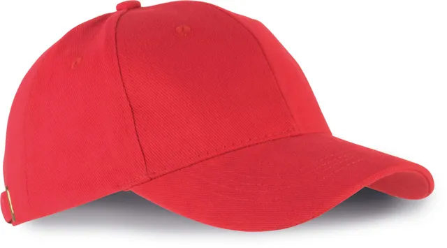 K-UP Oekotex tanúsítvánnyal rendelkező 6 paneles sapka (KP108), modellen