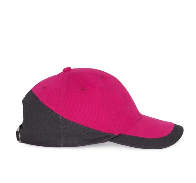 K-UP Racing - két színű 6 paneles sapka (KP045), modellen