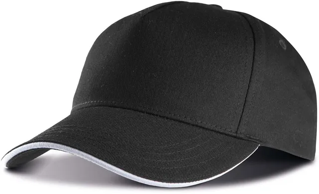 K-UP Szendvics-ellenzős 5 paneles sapka (KP130), modellen
