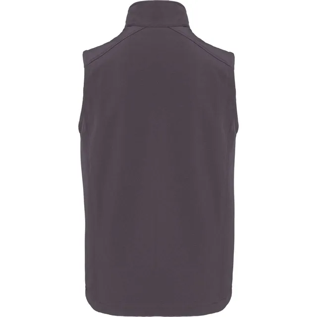Kariban 2 rétegű softshell mellény (K423), Titánszürke színben