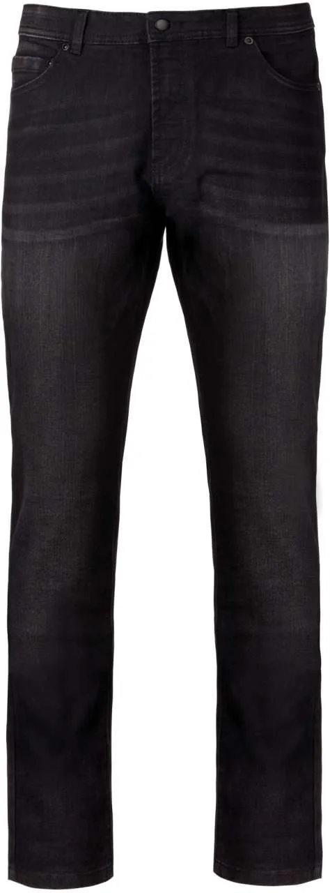Kariban Basic farmer férfi nadrág (K743), Black Rinse (fekete) színben