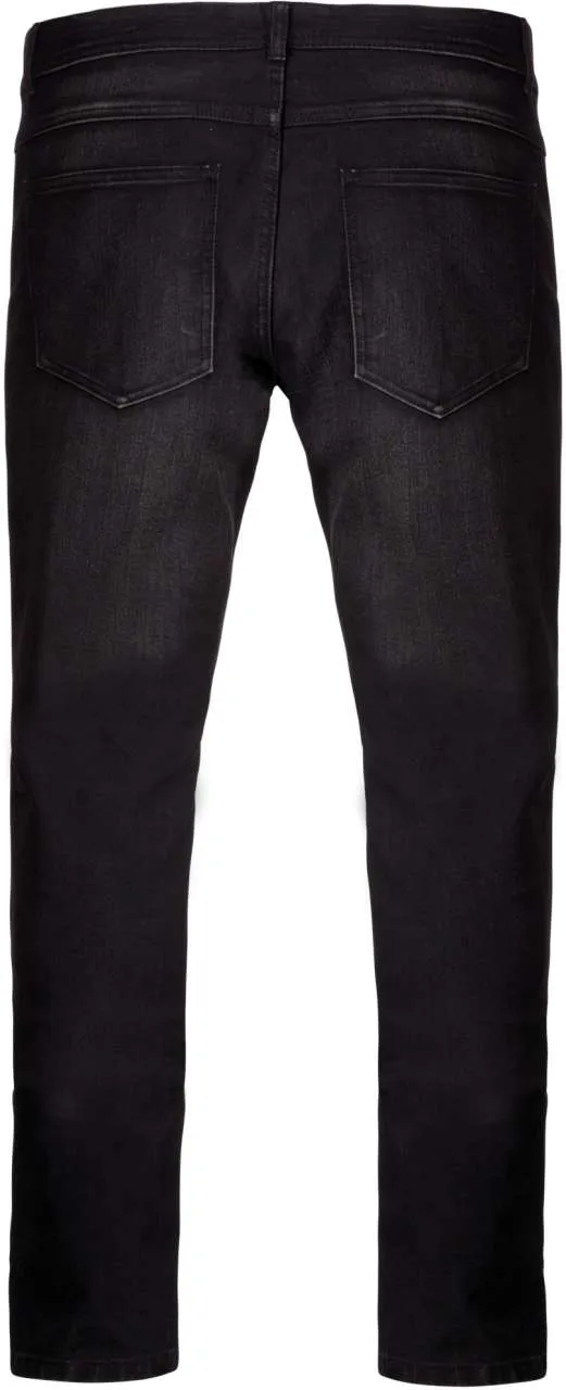 Kariban Basic farmer férfi nadrág (K743), Black Rinse (fekete) színben