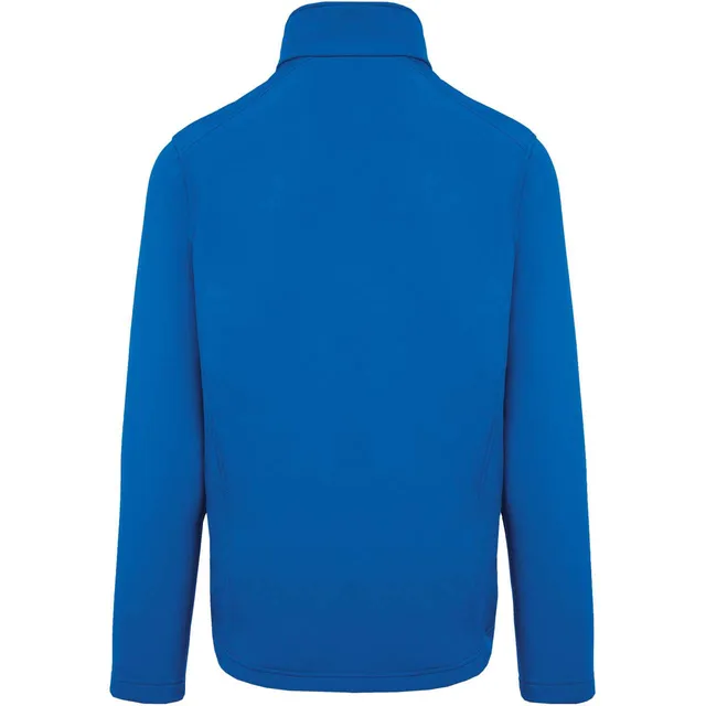 Kariban férfi 2 rétegű softshell kabát (K424), Világos királykék színben