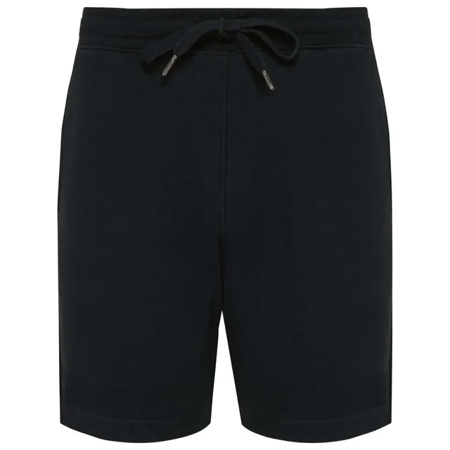Kariban férfi French Terry Bermuda Short nadrág (K757), Fekete színben