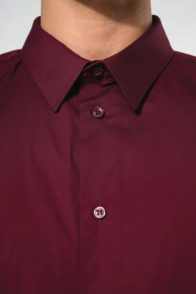 Kariban férfi hosszú ujjú stretch ing (K529), modellen