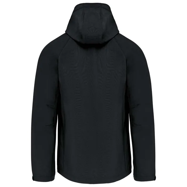Kariban férfi kapucnis softshell kabát (K413)