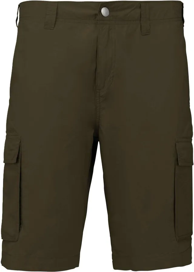 Kariban férfi könnyű sokzsebes bermuda Short nadrág (K755)