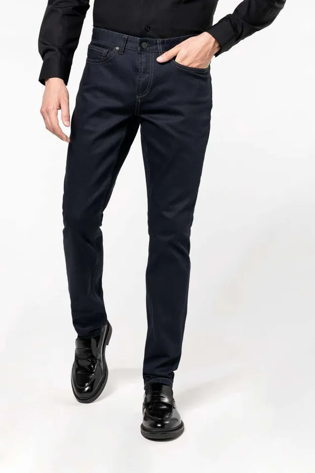 Kariban férfi prémium farmer nadrág (K747), modellen