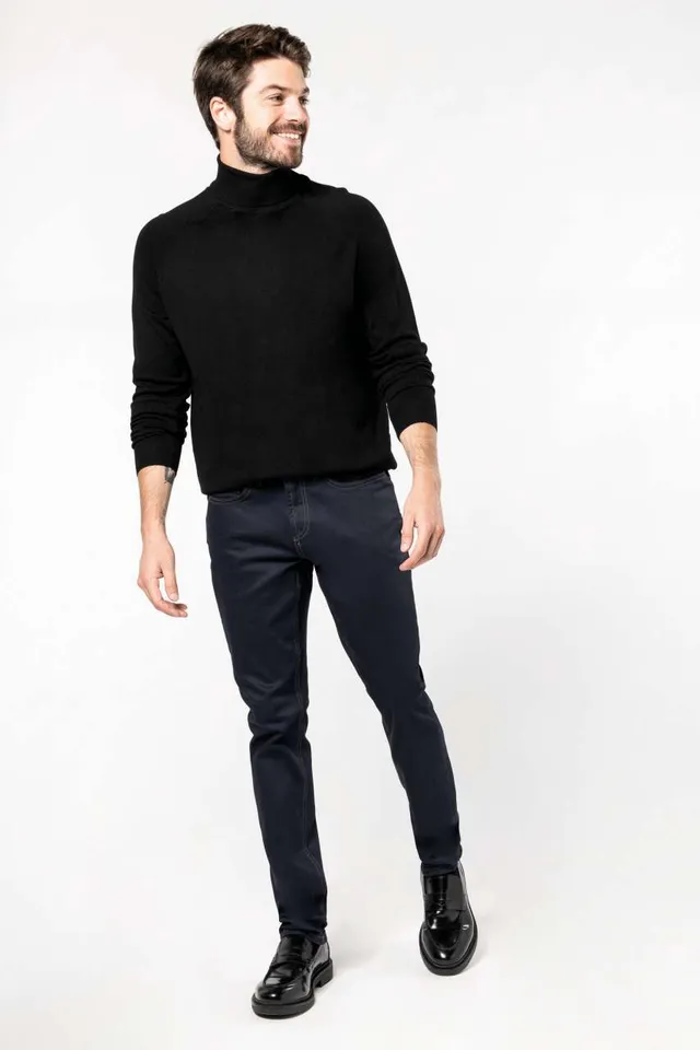 Kariban férfi prémium farmer nadrág (K747), modellen