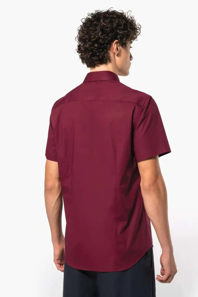 Kariban férfi rövid ujjú stretch ing (K531), modellen
