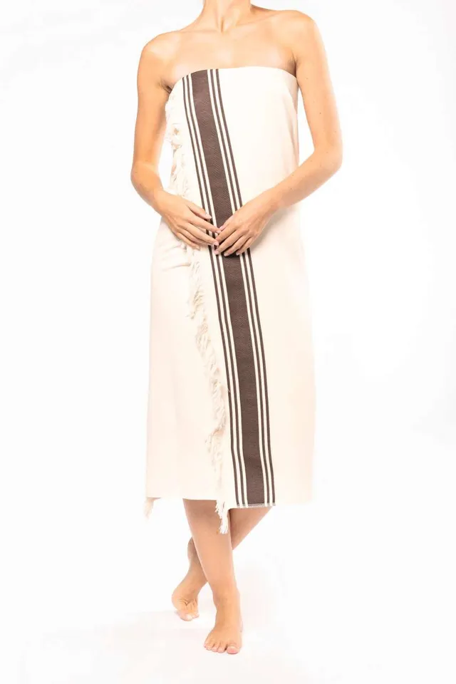 Kariban Fouta női törölköző (K128), modellen