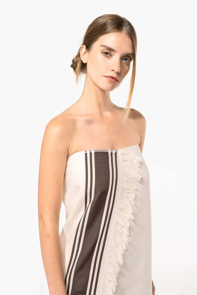 Kariban Fouta női törölköző (K128), modellen