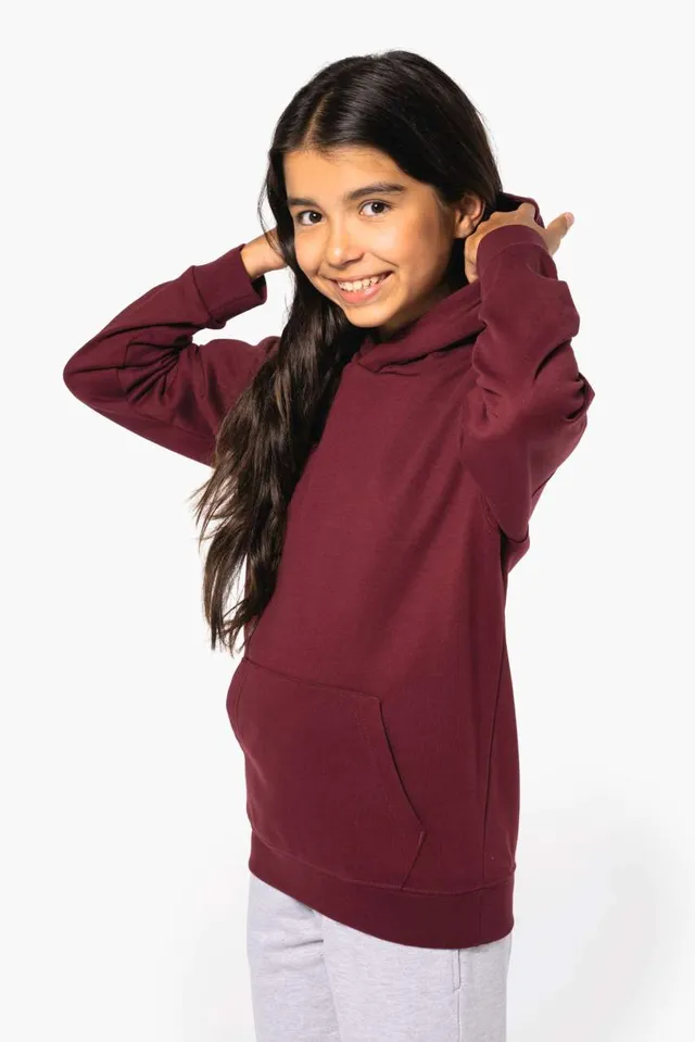Kariban gyermek kapucnis pulóver (K477), modellen