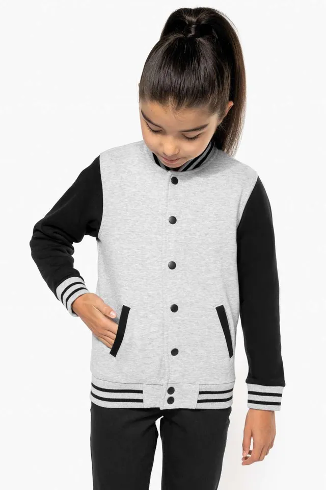 Kariban gyermek Teddy kabát (K498), modellen