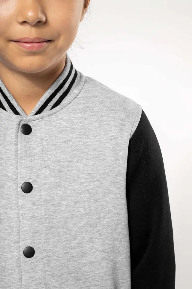 Kariban gyermek Teddy kabát (K498), modellen
