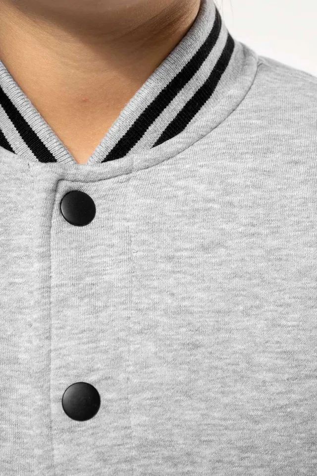 Kariban gyermek teddy kabát (K498), modellen