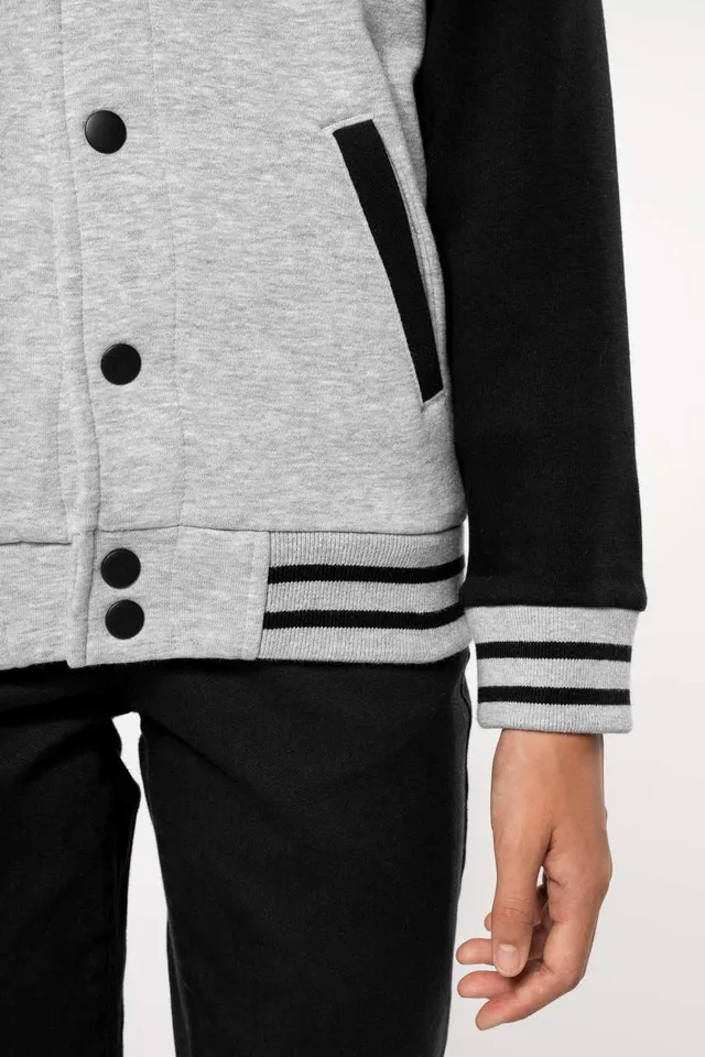 Kariban gyermek teddy kabát (K498), modellen