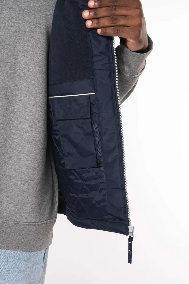 Kariban Messenger - férfi mellény (K659), modellen