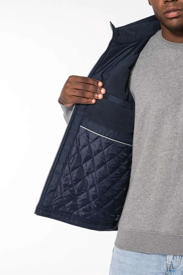 Kariban Messenger - férfi mellény (K659), modellen
