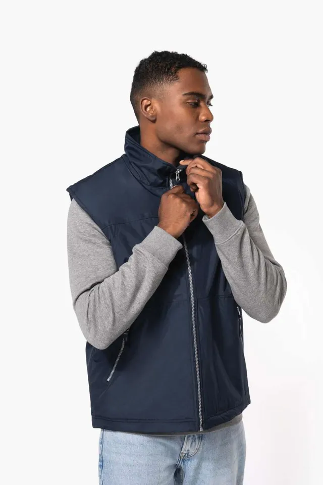 Kariban Messenger - férfi mellény (K659), modellen