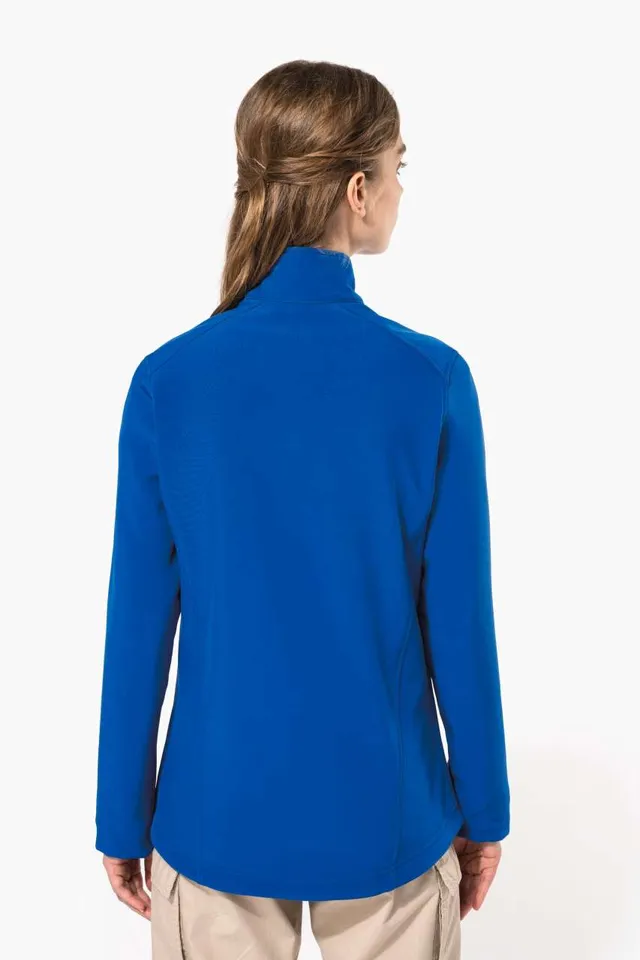 Kariban női 2 rétegű softshell kabát (K425), modellen