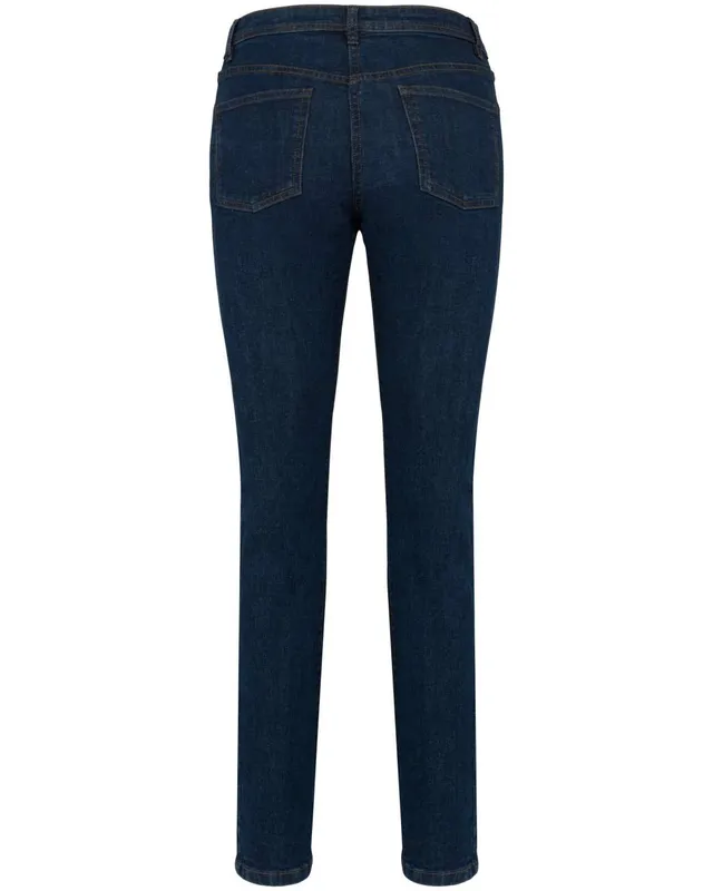 Kariban női Basic farmer nadrág (K759), Kékesszürke színben