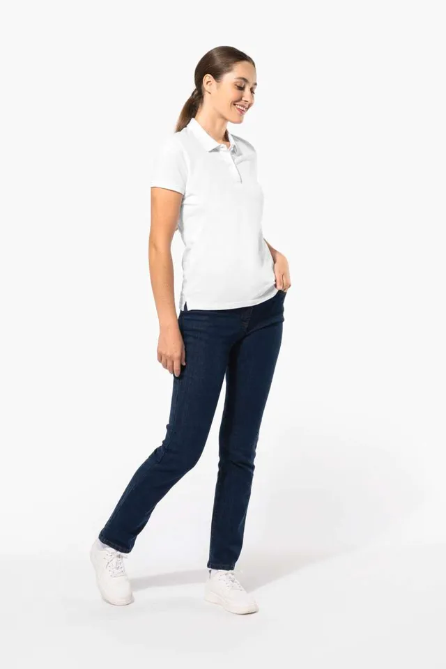 Kariban női basic farmer nadrág (K759), modellen