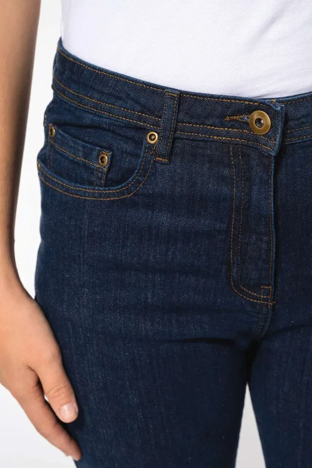 Kariban női basic farmer nadrág (K759), modellen