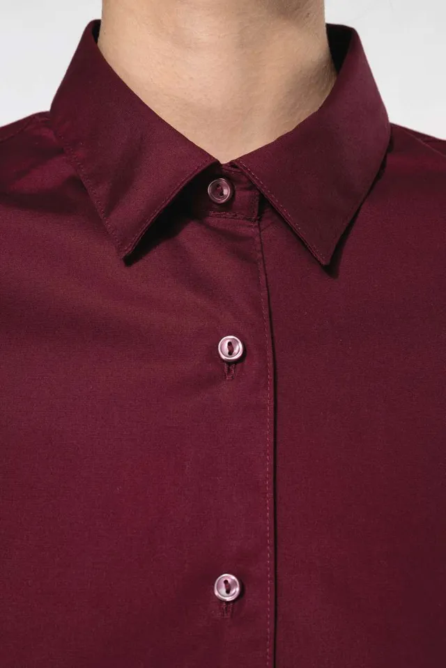 Kariban női hosszú ujjú stretch ing (K530), modellen