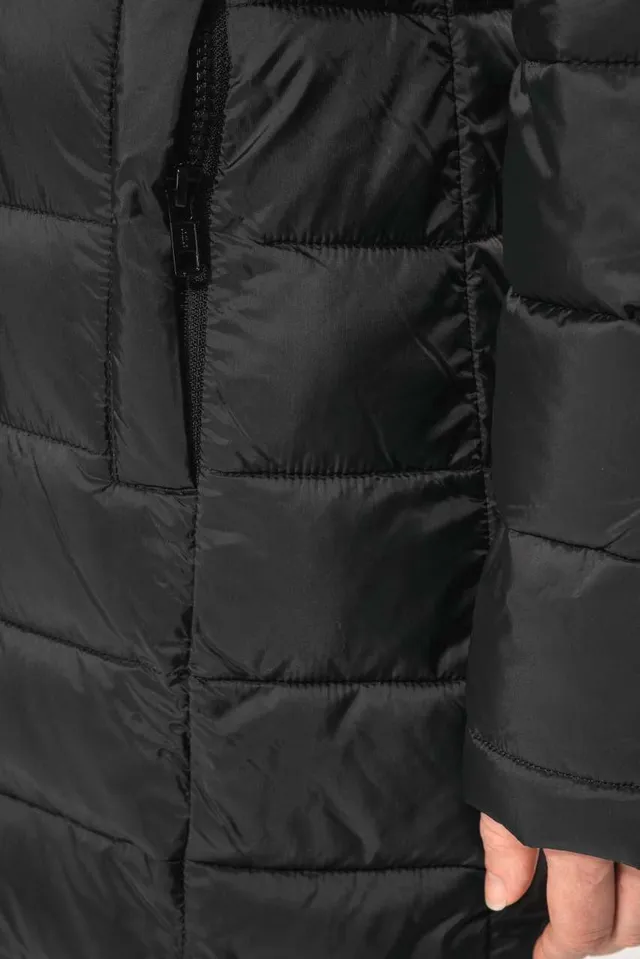 Kariban női könnyű kapucnis parka (K6129), modellen