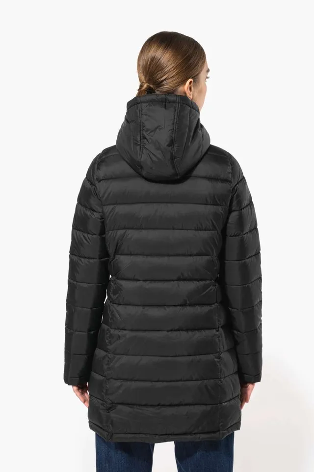 Kariban női könnyű kapucnis parka (K6129), modellen