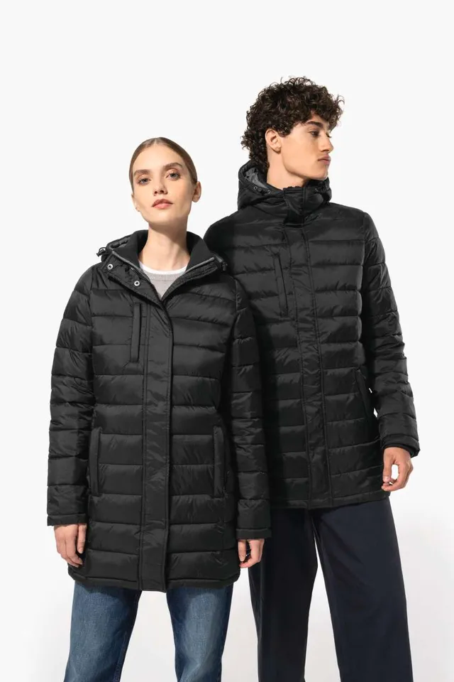 Kariban női könnyű kapucnis parka (K6129), modellen