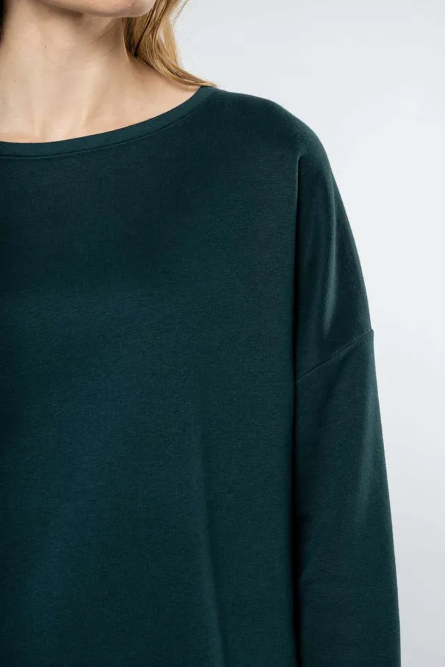 Kariban női Oversized pulóver (K471), modellen
