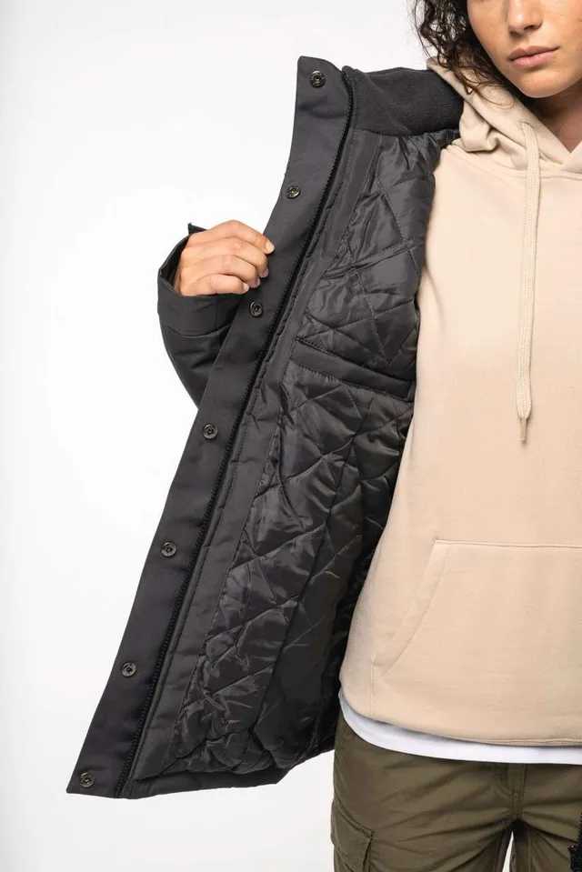 Kariban női parka (K6108), modellen